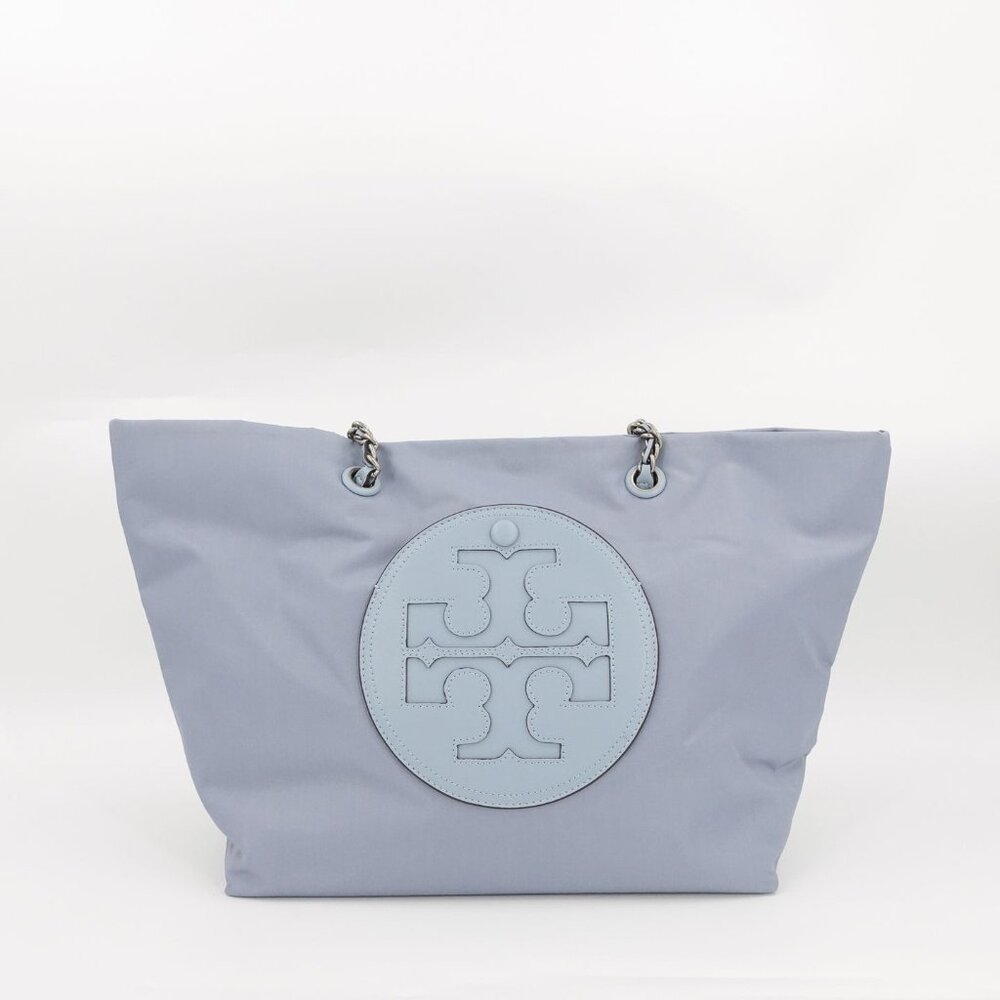 Tory Burch Women's Ella Chain Tote Bag Blue OS